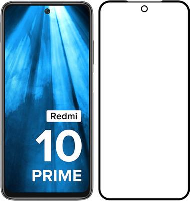 Dainty TECH Edge To Edge Tempered Glass for Redmi 10 Prime, Poco M3 Pro 5G, Poco M3 Pro(Pack of 1)