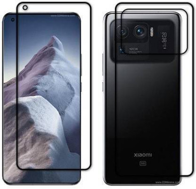 PONDRIK Front and Back Screen Guard for Mi 11 Ultra(Pack of 2)