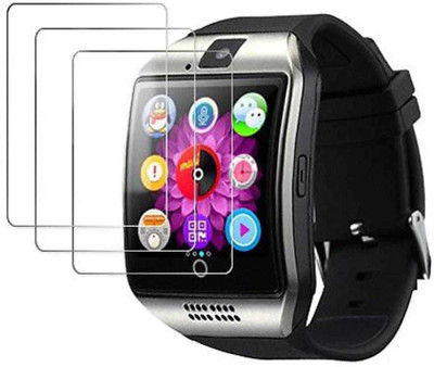 DB Edge To Edge Tempered Glass for GIXON Q18 Android Bluetooth Smartwatch(Pack of 3)