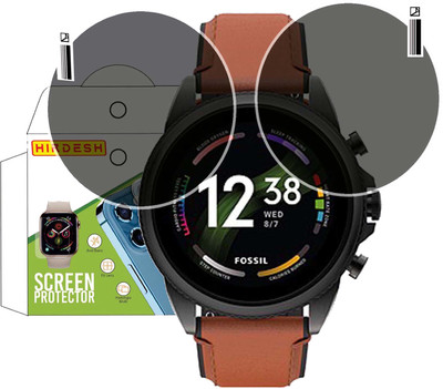 hirdesh Screen Guard for FOSSIL GEN 6 SMARTWATCH(Pack of 2)