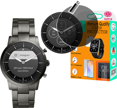 daffin Screen Guard for FOSSIL Collider Hybrid HR Smartwatch(Pack of 1)