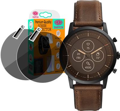 daffin Screen Guard for FOSSIL Collider Hybrid HR Smartwatch(Pack of 2)