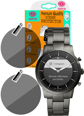 daffin Screen Guard for FOSSIL Collider Hybrid HR Smartwatch(Pack of 2)