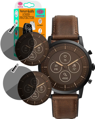daffin Screen Guard for FOSSIL Collider Hybrid HR Smartwatch(Pack of 2)
