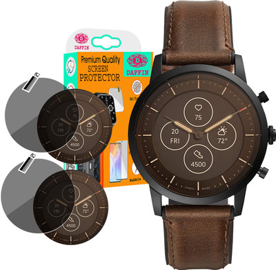 daffin Screen Guard for FOSSIL Collider Hybrid HR Smartwatch(Pack of 2)