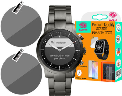 daffin Screen Guard for FOSSIL Collider Hybrid HR Smartwatch(Pack of 2)