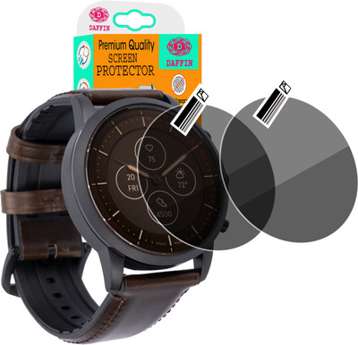 daffin Screen Guard for FOSSIL Collider Hybrid HR Smartwatch(Pack of 2)