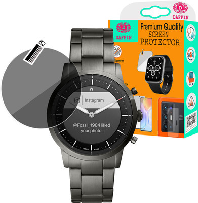 daffin Screen Guard for FOSSIL Collider Hybrid HR Smartwatch(Pack of 1)