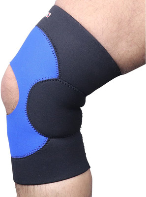 KOBO Imported Neoprene Knee Support (Piece) Knee Support(Black)