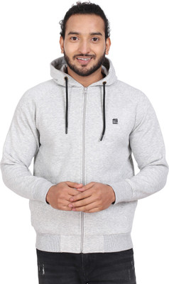 beUNIQ Full Sleeve Solid Men Sweatshirt