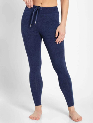 JOCKEY Solid Women Dark Blue Track Pants