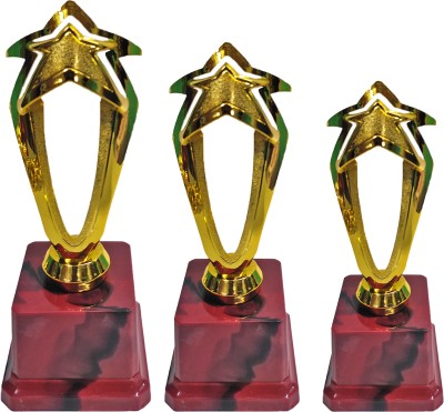 BAREEZÉ PURE (11.5,10,8 Inch) Trophy for Cricket tournament, Sport, Academy, Awards, School Trophy(11.5inch & 10 inch & 8 inch)