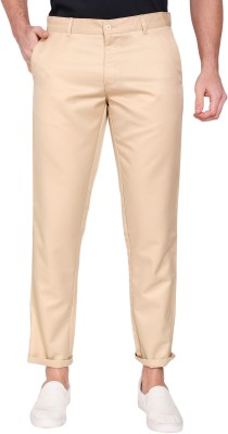 AD & AV Regular Fit Men Beige Trousers