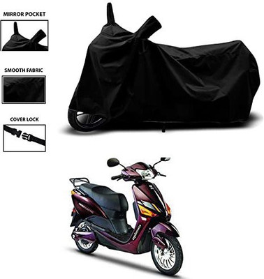 THE REAL ARV Waterproof Two Wheeler Cover for Hero(Electric Optima, Black)