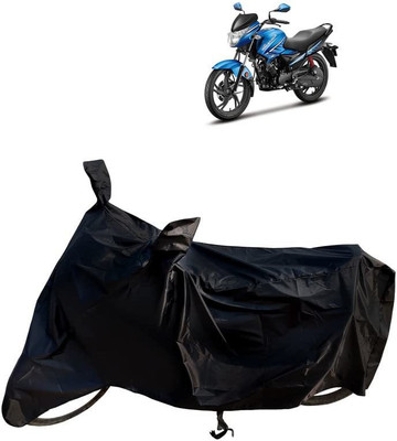 APNEK Waterproof Two Wheeler Cover for Hero(Glamour i3s, Black)