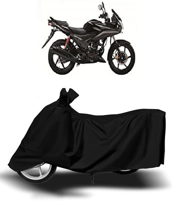 THE REAL ARV Waterproof Two Wheeler Cover for Honda(CBF Stunner, Black)