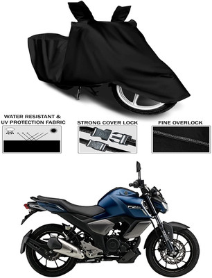 KEDIT Waterproof Two Wheeler Cover for Yamaha(FZ-S FI, Black)