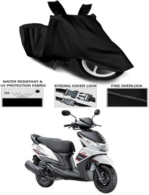 KEDIT Waterproof Two Wheeler Cover for Yamaha(Ray Z BS6, Black)