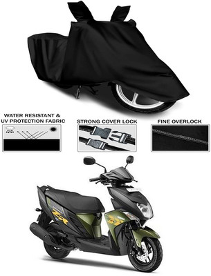 KEDIT Waterproof Two Wheeler Cover for Yamaha(Ray ZR BS6, Black)