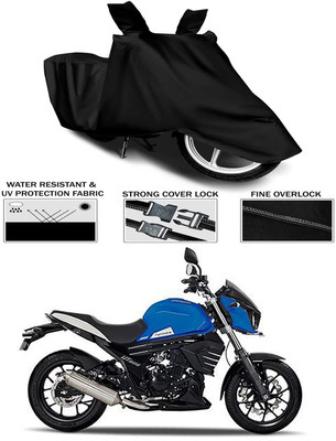 KEDIT Waterproof Two Wheeler Cover for Mahindra(Mojo UT 300, Black)