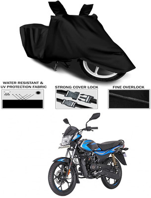 KEDIT Waterproof Two Wheeler Cover for Bajaj(Platina, Black)