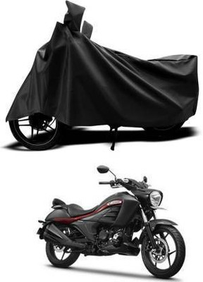THE REAL ARV Waterproof Two Wheeler Cover for Suzuki(Intruder, Black)