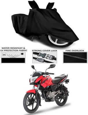 KEDIT Two Wheeler Cover for Bajaj(Pulsar 135 LS DTS-i, Black)