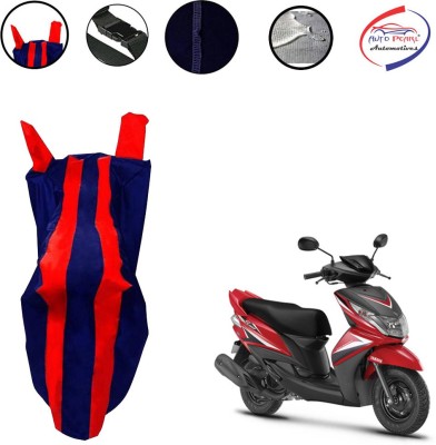 AUTO PEARL Two Wheeler Cover for Yamaha(Ray Z, Red, Blue)