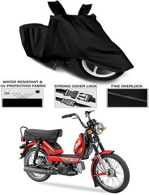 KEDIT Waterproof Two Wheeler Cover for TVS(Heavy Duty Super XL, Black)
