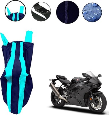 AUTO PEARL Two Wheeler Cover for Honda(CBR 1000RR, Blue)