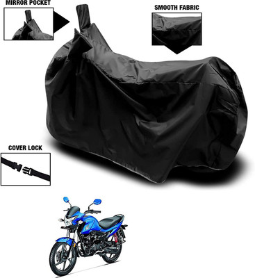 THE REAL ARV Waterproof Two Wheeler Cover for Honda(Livo, Black)
