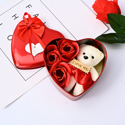 Elegant Lifestyle Artificial Flower, Soft Toy, Showpiece Gift Set
