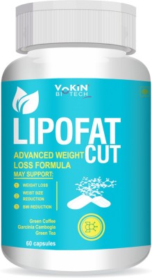 Vokin Biotech LipoFat cut Advanced Weight Loss Formula For Men & Women(60 Capsules)