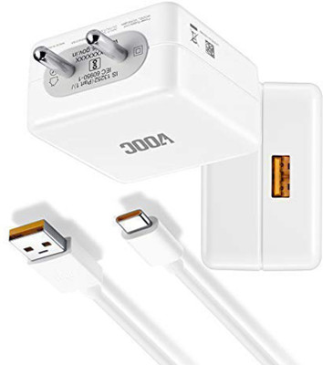 TROST 4 A Wall Charger for Mobile with Detachable Cable(White)