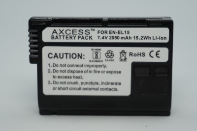 Axcess EN-EL15 Rechargeable  Pack Compatible with Nikon Z6 II, Z7 II,Z5, Camera  Battery