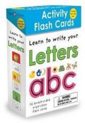 Wipe-Clean: Activity Flash Cards Letters(English, Cards, Priddy Roger)