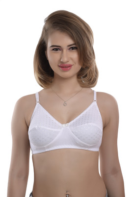 soft beauty Women Full Coverage Non Padded Bra(White)