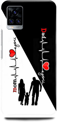 JUGGA Back Cover for Vivo V20(Black, White, Pack of: 1)