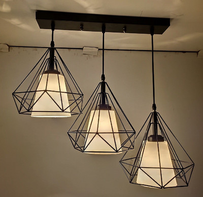 PR Prashant Pendant Lamp Ceiling Lamp(White)