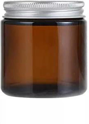 JARBAZAAR Glass Utility Container  - 100 ml(Pack of 12, Brown)