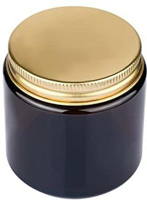 JARBAZAAR Glass Utility Container  - 100 ml(Pack of 12, Brown)