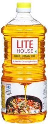 Vestige Lite House 2 Litre Rice Bran Cooking Oil Rice Bran Oil PET Bottle  (2 L)