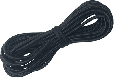 Ghelonadi Elastic Thread and Cord Black Elastic(10 m)