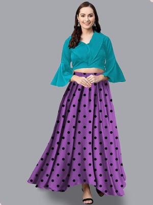 Nilkanth Fashion Women Ethnic Top Skirt Set