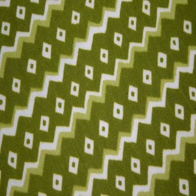 RJF Pure Cotton Chevron/Zig Zag Kurta Fabric