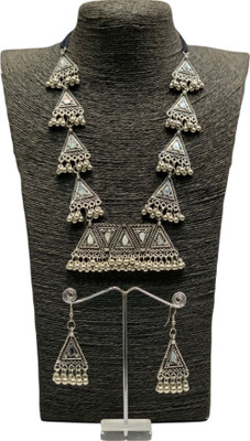 AnEk goods Alloy Silver Jewellery Set(Pack of 1)