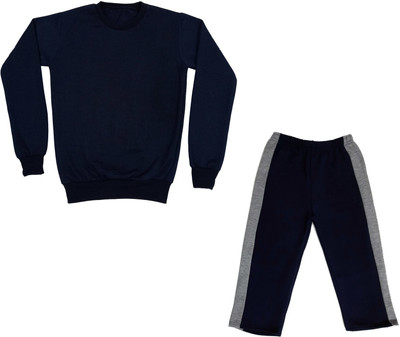 KAVYA Boys & Girls Casual Sweatshirt Pyjama(Multicolor)
