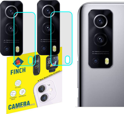FINCH Back Camera Lens Glass Protector for IQOO Z3 5G(Pack of: 2)