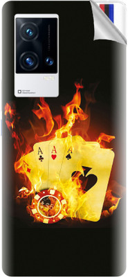 tiddler vivo iQOO 8 Pro Mobile Skin(Black)