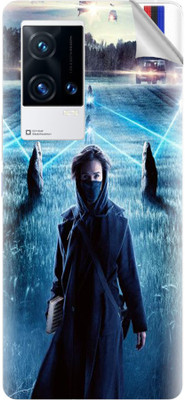 tiddler vivo iQOO 8 Pro Mobile Skin(Blue)